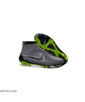 2015 Nike Magista Obra Firm Ground ACC Men Grey Black Football Boots