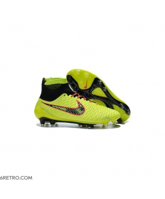 2015 Nike Magista Obra Firm Ground ACC Men Volt Black Football Boots