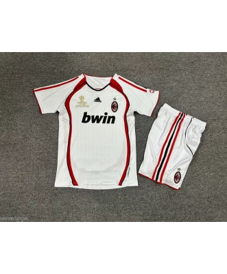 AC Milan Retro Away Shirt Kids 06-07
