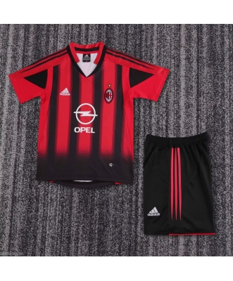 AC Milan Retro Home Shirt Kids 04-05