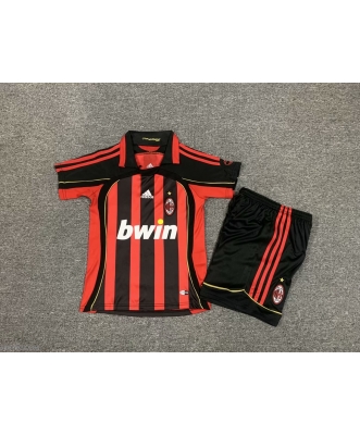 AC Milan Retro Home Shirt Kids 06-07