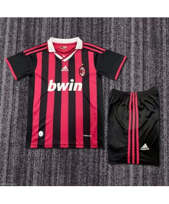 AC Milan Retro Home Shirt Kids 09-10
