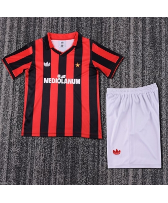 AC Milan Retro Home Shirt Kids 90-91