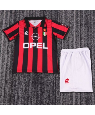 AC Milan Retro Home Shirt Kids 96-97
