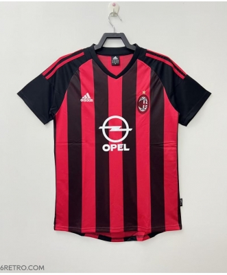 AC Milan Retro Home Shirt Men 02-03