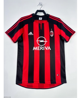AC Milan Retro Home Shirt Men 03-04