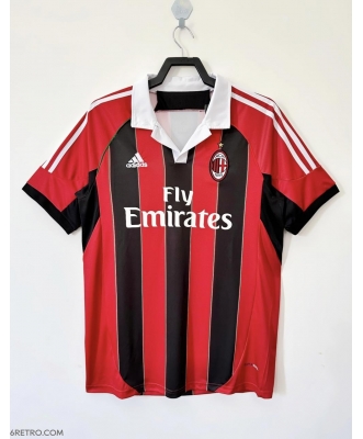 AC Milan Retro Home Shirt Men 12-13