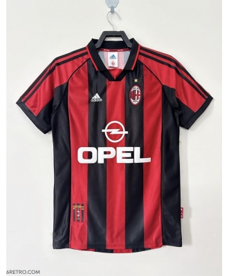 AC Milan Retro Home Shirt Men 98-99