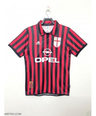 AC Milan Retro Home Shirt Men 99-00
