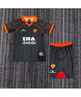 AS Roma Retro Away Shirt Kids 99-00