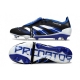 Adidas 2025 Predator Elite FT Firm Ground Black Royal White Football Boots Adidas 2025 Predator Elite FT Firm Ground Black Royal White Football Boots