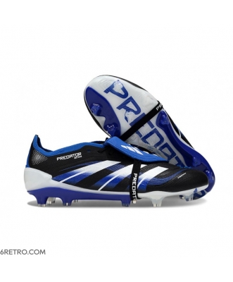 Adidas 2025 Predator Elite FT Firm Ground Black Royal White Football Boots