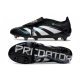 Adidas 2025 Predator Elite FT Firm Ground Black White Football Boots Adidas 2025 Predator Elite FT Firm Ground Black White Football Boots