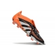 Adidas 2025 Predator Elite FT Firm Ground Black White Orange Football Boots