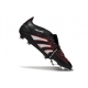 Adidas 2025 Predator Elite FT Firm Ground Black White Red Football Boots