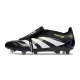 Adidas 2025 Predator Elite FT Firm Ground Black White Volt Football Boots