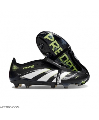 Adidas 2025 Predator Elite FT Firm Ground Black White Volt Football Boots