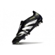 Adidas 2025 Predator Elite FT Firm Ground Black White Volt Football Boots