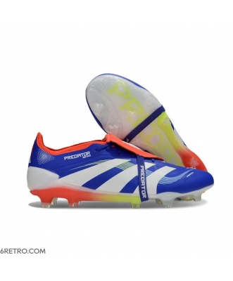 Adidas 2025 Predator Elite FT Firm Ground Blue White Red Football Boots