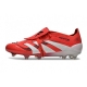 Adidas 2025 Predator Elite FT Firm Ground Lucid Red White Black Football Boots
