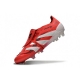 Adidas 2025 Predator Elite FT Firm Ground Lucid Red White Black Football Boots