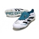 Adidas 2025 Predator Elite FT Firm Ground White Black Blue Football Boots