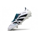 Adidas 2025 Predator Elite FT Firm Ground White Black Blue Football Boots