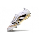 Adidas 2025 Predator Elite FT Firm Ground White Black Gold Met Football Boots