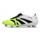 Adidas 2025 Predator Elite FT Firm Ground White Black Lucid Lemon Football Boots