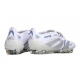 Adidas 2025 Predator Elite FT Firm Ground White Silver Met. Bright Royal Football Boots