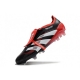 Adidas 2025 Predator Elite FT Firm Ground X MOMENTS Black White Vivid Red Football Boots