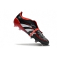 Adidas 2025 Predator Elite FT Firm Ground X MOMENTS Black White Vivid Red Football Boots