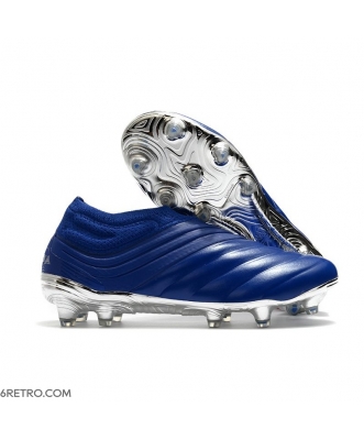 Adidas Copa 20+ Firm Ground Blue Silver Football Boots