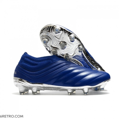 Adidas Copa 20+ Firm Ground Blue Silver Football Boots Adidas Copa 20+ Firm Ground Blue Silver Football Boots