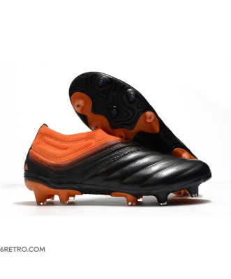 Adidas Copa 20+ Firm Ground Core Black Signal Orange Football Boots