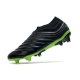Adidas Copa 20+ Firm Ground Dark Motion - Core Black Signal Green Football Boots