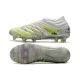 Adidas Copa 20+ Firm Ground Uniforia - White Core Black Signal Green Football Boots