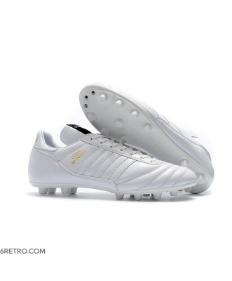 Adidas Copa Mundial Firm Ground K-Leather Full White Football Boots