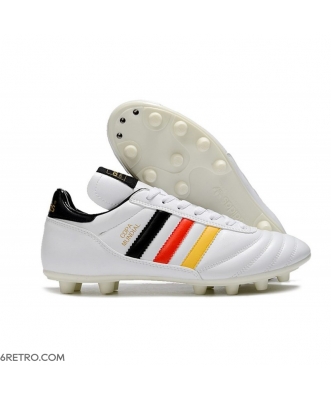 Adidas Copa Mundial Firm Ground - White Core Black Gold Met Football Boots