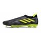 Adidas Copa Pure+ Firm Ground Black Green Football Boots