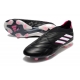 Adidas Copa Pure+ Firm Ground Core Black Zero Met Team Shock Pink Football Boots