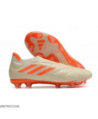 Adidas Copa Pure+ Firm Ground Off White Team Solar Orange Football Boots