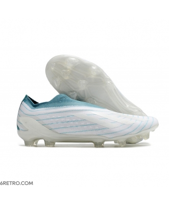 Adidas Copa Pure+ Firm Ground White Grey Two Preloved Blue Football Boots
