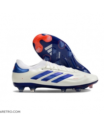 Adidas Copa Pure 2 Elite+ Firm Ground Ftwr White Lucid Blue Solar Red Football Boots