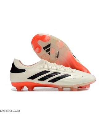 Adidas Copa Pure 2 Elite+ Firm Ground KT Solar Energy - Ivory Core Black Solar Red Football Boots