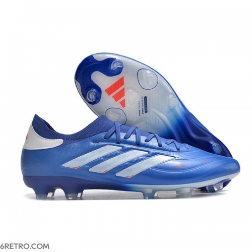 Adidas Copa Pure 2 Elite+ Firm Ground Marinerush - Lucid Blue White Solar Red Football Boots Adidas Copa Pure 2 Elite+ Firm Ground Marinerush - Lucid Blue White Solar Red Football Boots