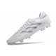 Adidas Copa Pure 2 Elite+ Firm Ground Pearlized - White Silver Metallic Football Boots