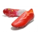 Adidas Copa Sense+ Firm Ground Meteorite - Red White Solar Red Football Boots