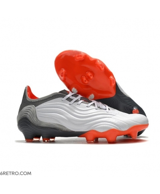 Adidas Copa Sense.1 Firm Ground White Solar Red Iron Metallic Football Boots