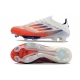 Adidas F50+ Elite Firm Ground Advancement - White Solar Red Lucid Blue Football Boots Adidas F50+ Elite Firm Ground Advancement - White Solar Red Lucid Blue Football Boots